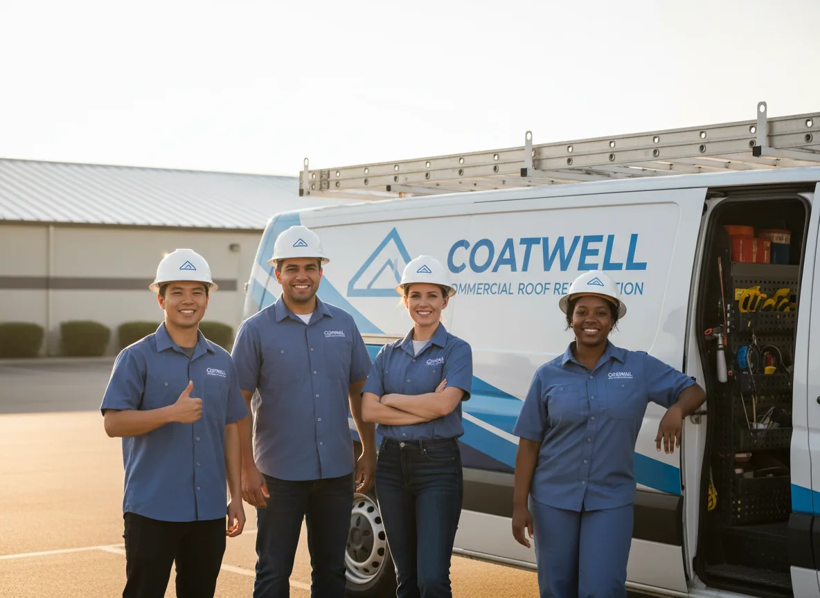 Commercial roof coating company in Savoy, MA